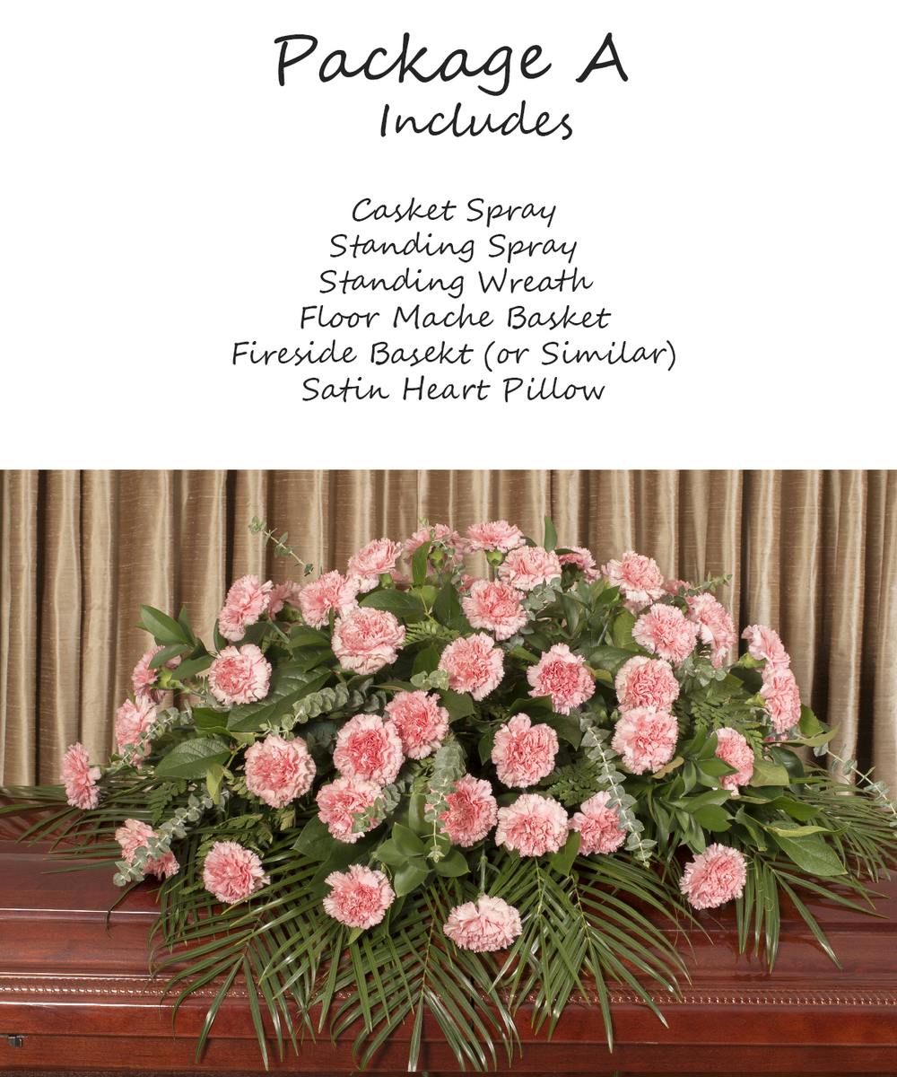 Griffins Floral Pink Carnation Tribute Package A Columbus Oh