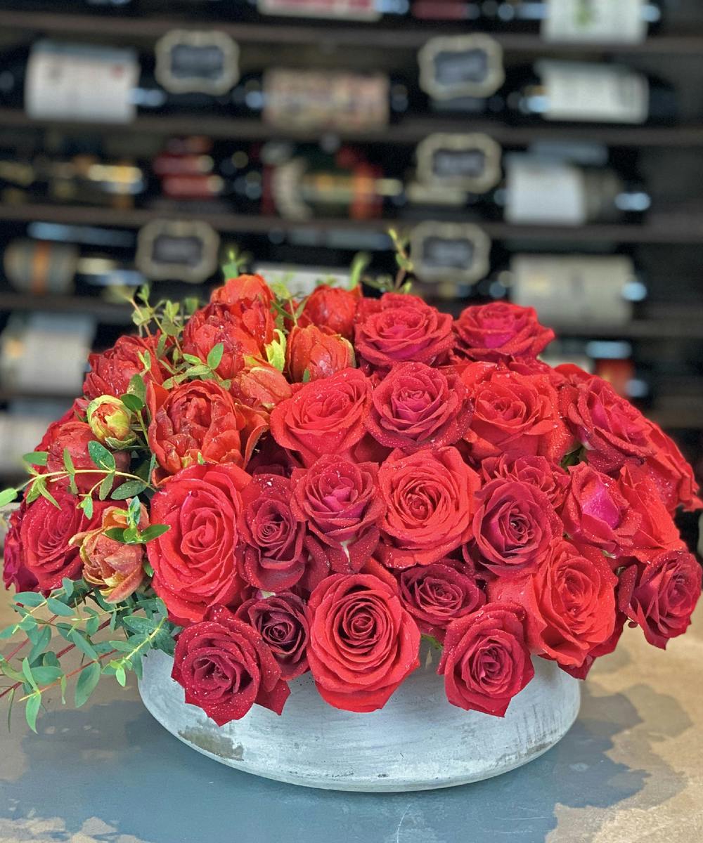 Precious Valentine Valentines Roses Columbus Florists Columbus