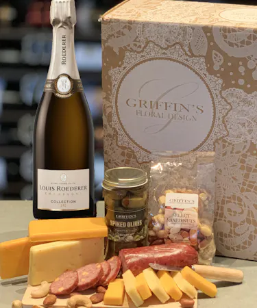 Roederer Champagne Classic Gourmet Set Columbus Ohio Gourmet Wine Baskets 