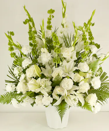 Traditions Of White Columbus Funeral Flowers Newark Ohio