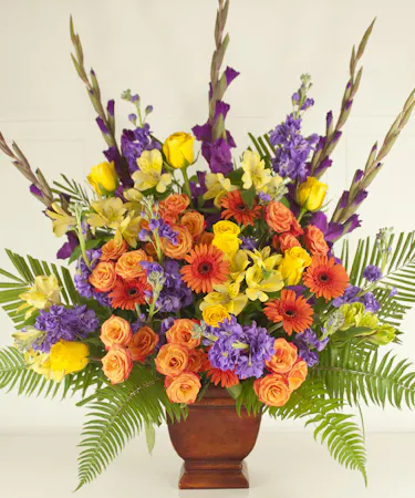 Tribute Of Love Bouquet Funeral Flowers Columbus Ohio Sympathy Arrangment Newark Oh