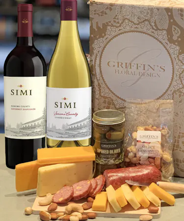Simi Wine Classic Gourmet Set Columbus Ohio Gourmet Wine Baskets 