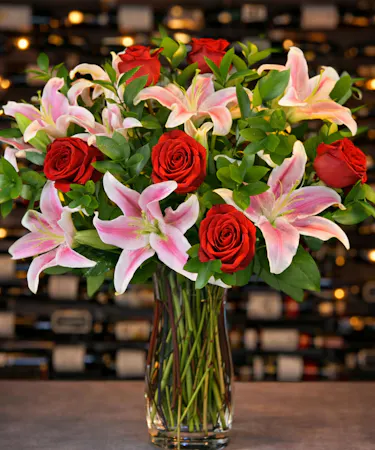 Starry Eyed Valentines Day Flowers by Columbus Florist Griffins Floral Design