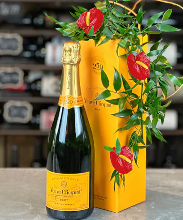 Veuve Clicquot Red Jazz Champagne Delivery Columbus Ohio Florists Griffins