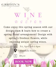 April 12th Wine & Design Class Tasting - Pataskala Location Only
