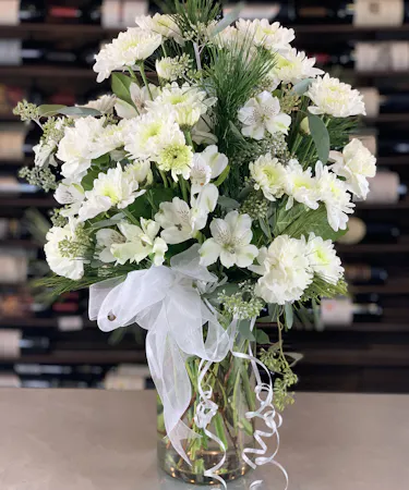 Winter Whites Its Your day winter flowers Columbus Ohio Florists Newark Oh