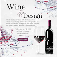 Jan 12th Wine & Design Class Tasting - Pataskala Location Only