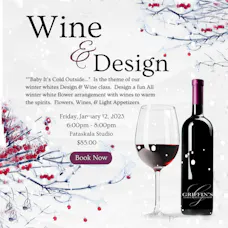Jan 12th Wine & Design Class Tasting - Pataskala Location Only
